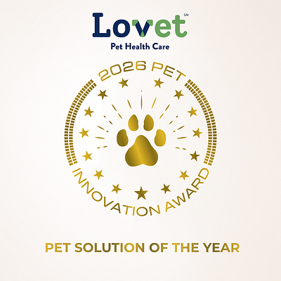 Lovet Pet Health Care Earns Pet Solution of the Year by the 2026 Pet Innovation Awards