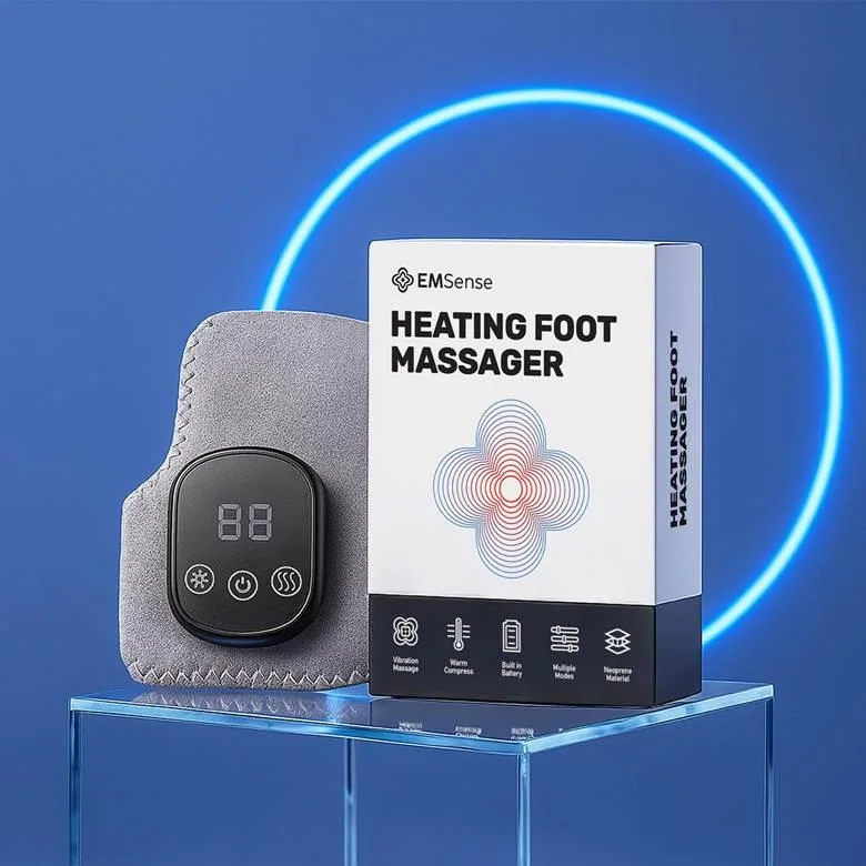 EMSense Massager Review: Cordless EMS Foot Device With Heat and Massage Modes Launches for U.S. Market