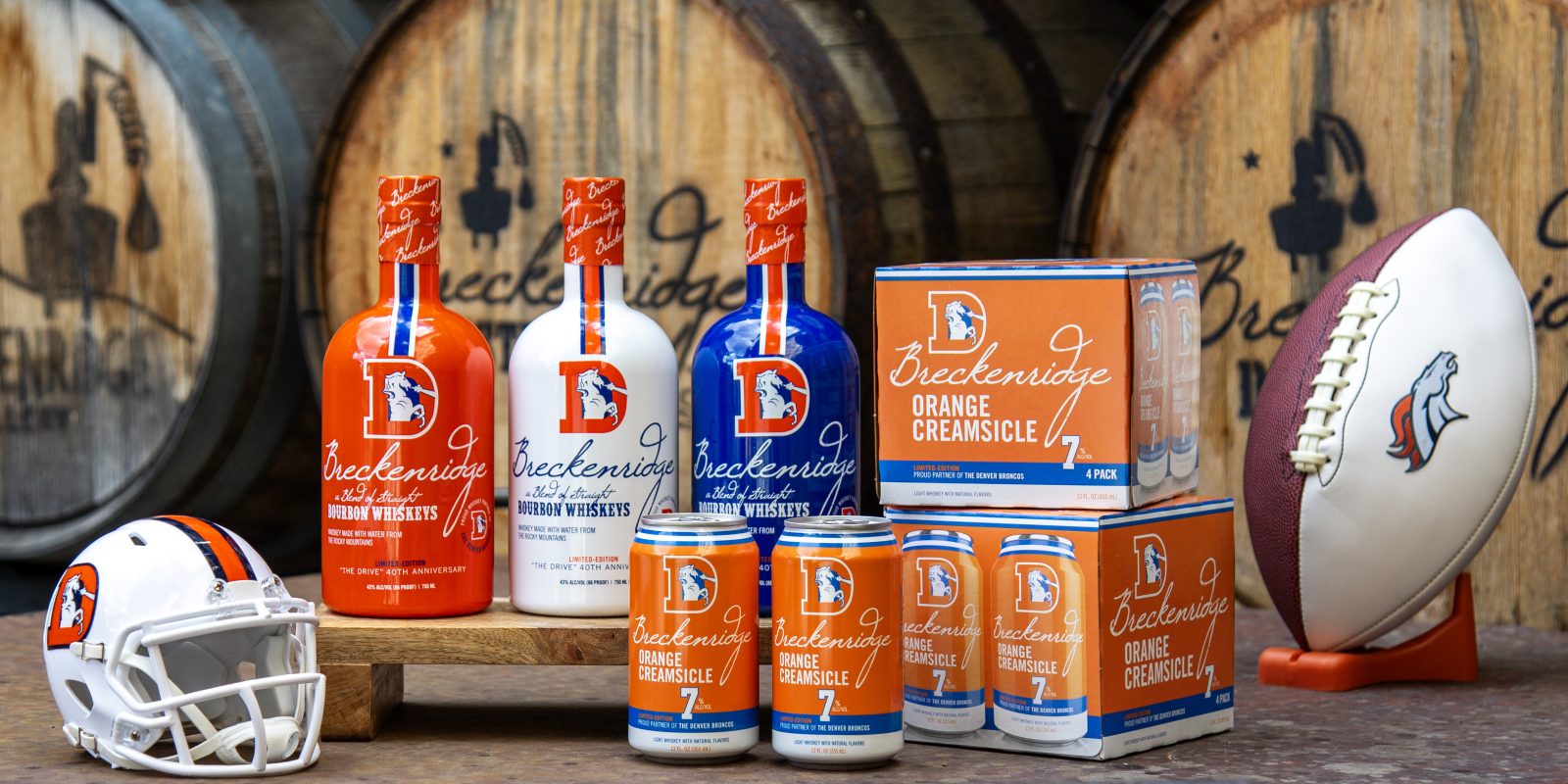 Broncos Country, This One’s for You: Breckenridge Distillery Kicks Off Another Season with the Denver Broncos and a Limited-Edition Whiskey Collection Honoring “The Drive”